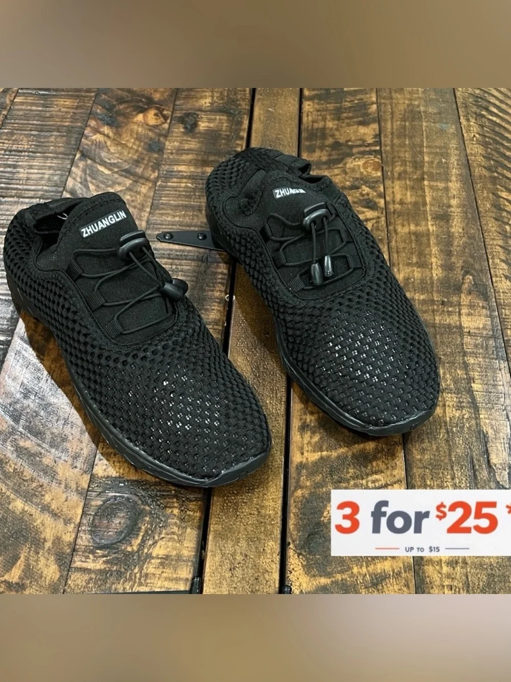 Black Athletic Sneakers